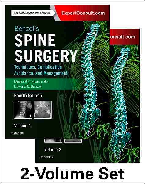 Portada del libro 9780323400305 Benzel's Spine Surgery. Techniques, Complication Avoidance and Management, 2 Vols. (Online and Print)