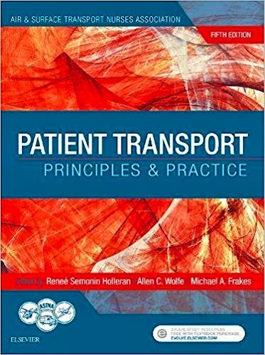Portada del libro 9780323401104 Patient Transport. Principles and Practice