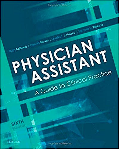 Portada del libro 9780323401128 Physician Assistant: A Guide to Clinical Practice