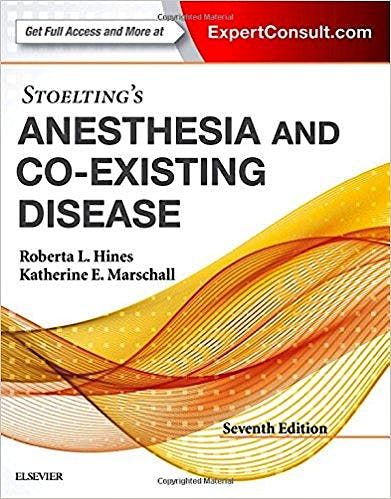 Portada del libro 9780323401371 Stoelting's Anesthesia and Co-Existing Disease (Online and Print)