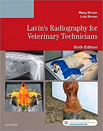 Portada del libro 9780323413671 Lavin's Radiography for Veterinary Technicians