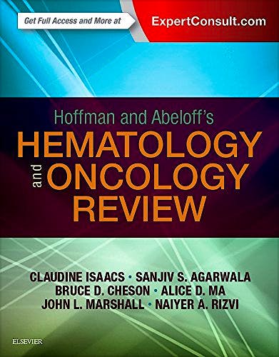 Portada del libro 9780323429757 Hoffman and Abeloff's Hematology-Oncology Review (Print and Online)