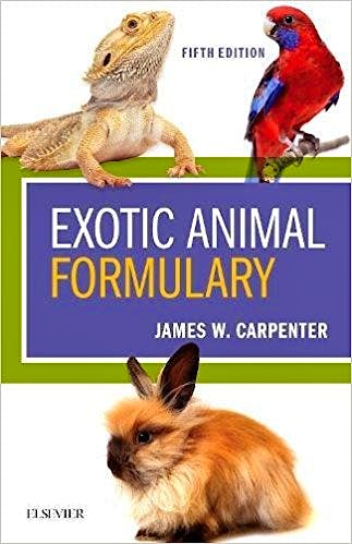 Portada del libro 9780323444507 Exotic Animal Formulary