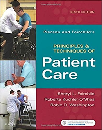 Portada del libro 9780323445849 Pierson and Fairchild's Principles and Techniques of Patient Care