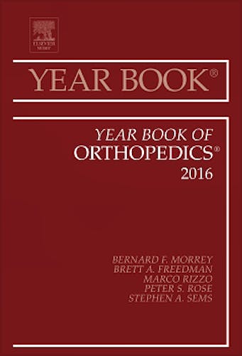 Portada del libro 9780323446921 Year Book of Orthopedics 2016