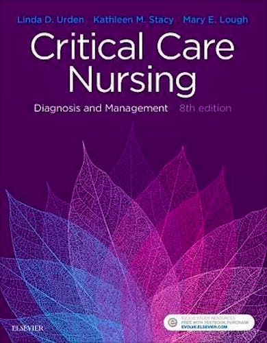 Portada del libro 9780323447522 Critical Care Nursing. Diagnosis and Management