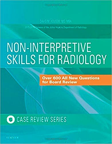 Portada del libro 9780323473521 Non-Interpretive Skills for Radiology: Case Review