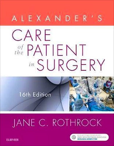 Portada del libro 9780323479141 Alexander's Care of the Patient in Surgery