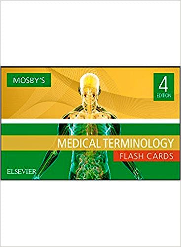 Portada del libro 9780323483124 Mosby's Medical Terminology Flash Cards