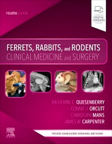 Portada del libro 9780323484350 Ferrets, Rabbits, and Rodents. Clinical Medicine and Surgery