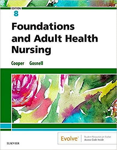 Portada del libro 9780323484374 Foundations and Adult Health Nursing