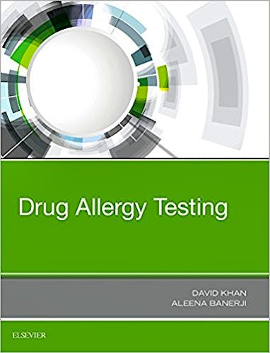 Portada del libro 9780323485517 Drug Allergy Testing