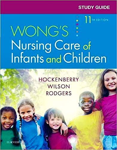 Portada del libro 9780323497756 Study Guide for Wong's Nursing Care of Infants and Children