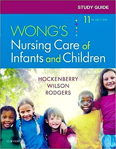 Portada del libro 9780323497756 Study Guide for Wong's Nursing Care of Infants and Children