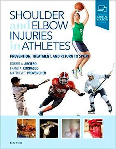Portada del libro 9780323510547 Shoulder and Elbow Injuries in Athletes. Prevention, Treatment and Return to Sport