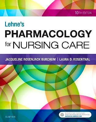 Portada del libro 9780323512275 Lehne's Pharmacology for Nursing Care