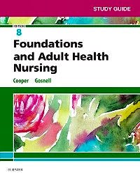 Portada del libro 9780323524599 Foundations and Adult Health Nursing. Study Guide