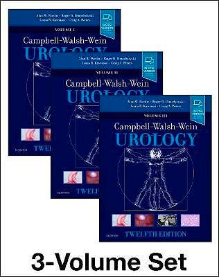 Portada del libro 9780323546423 CAMPBELL WALSH WEIN Urology (3 Volume Set)