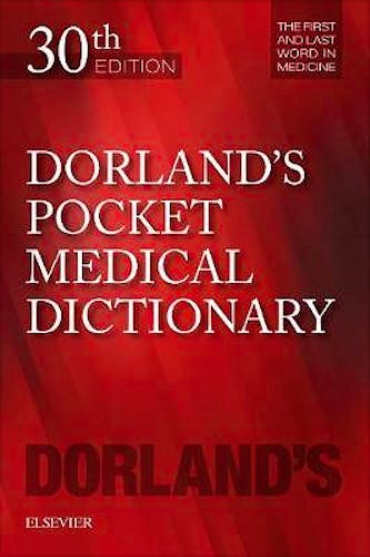 Portada del libro 9780323554930 Dorland's Pocket Medical Dictionary
