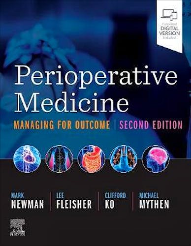 Portada del libro 9780323567244 Perioperative Medicine. Managing for Outcome