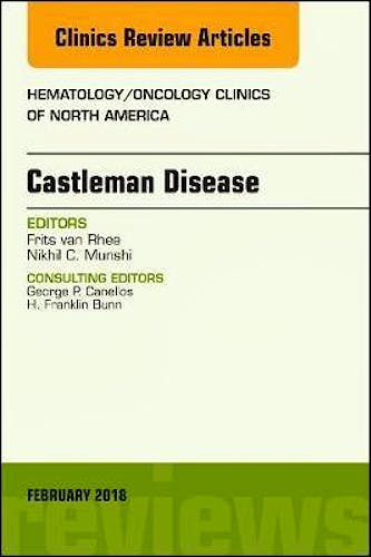 Portada del libro 9780323582896 Castleman Disease, an Issue of Hematology/Oncology Clinics) POD