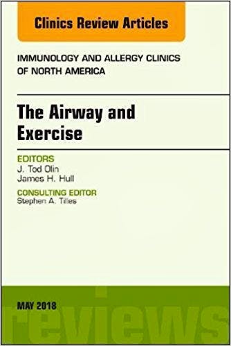 Portada del libro 9780323583589 The Airway and Exercise (An Issue of Immunology and Allergy Clinics)