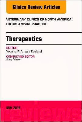 Portada del libro 9780323583800 Therapeutics (An Issue of Veterinary Clinics. Exotic Animal Practice)