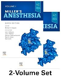 Portada del libro 9780323596046 Miller's Anesthesia, 2 Vols. (Print + Online)