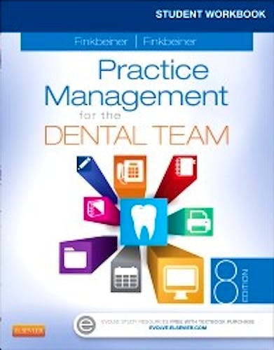 Portada del libro 9780323608282 Student Workbook for Practice Management for the Dental Team