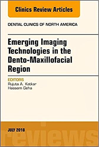 Portada del libro 9780323610766 Emerging Imaging Technologies in Dento-Maxillofacial Region (An Issue of Dental Clinics of North America)