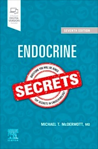 Portada del libro 9780323624282 Endocrine Secrets