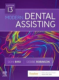 Portada del libro 9780323624855 Modern Dental Assisting