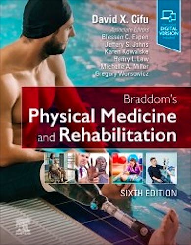 Portada del libro 9780323625395 Braddom's Physical Medicine and Rehabilitation