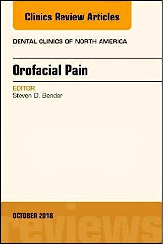 Portada del libro 9780323641210 Orofacial Pain. An Issue of Dental Clinics