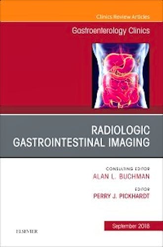 Portada del libro 9780323642330 Gastrointestinal Imaging (An Issue of Gastroenterology Clinics of North America)