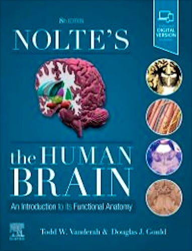 Portada del libro 9780323653985 Nolte's The Human Brain. An Introduction to Its Functional Anatomy (Print + Online)