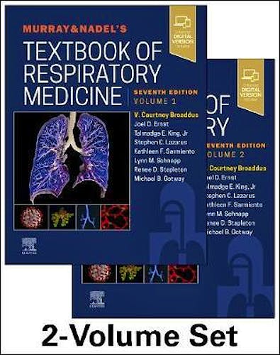 Portada del libro 9780323655873 Murray and Nadel's Textbook of Respiratory Medicine (2 Volume Set)