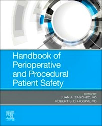 Portada del libro 9780323661799 Handbook of Perioperative and Procedural Patient Safety