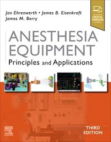 Portada del libro 9780323672795 Anesthesia Equipment. Principles and Applications