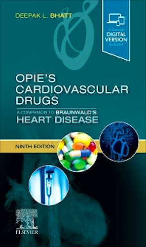 Portada del libro 9780323673617 Opie's Cardiovascular Drugs. A Companion to Braunwald's Heart Disease