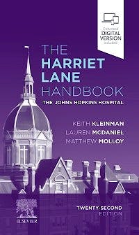 Portada del libro 9780323674072 The Harriet Lane Handbook. The Johns Hopkins Hospital (Print + Online)
