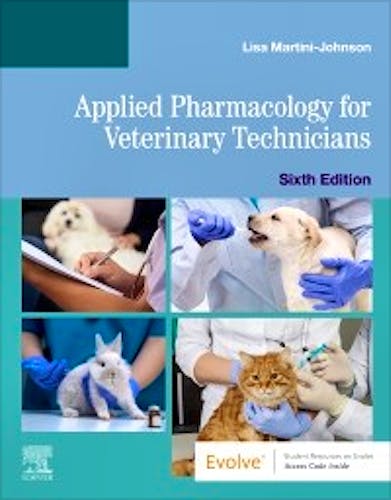 Portada del libro 9780323680684 Applied Pharmacology for Veterinary Technicians