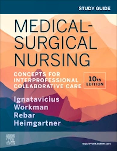 Portada del libro 9780323681476 Study Guide for Medical-Surgical Nursing. Concepts for Interprofessional Collaborative Care