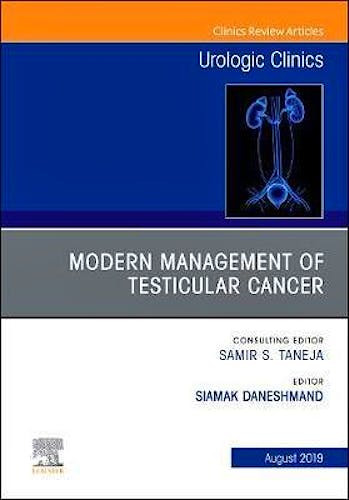 Portada del libro 9780323682343 Modern Management of Testicular Cancer (An Issue of Urologic Clinics)