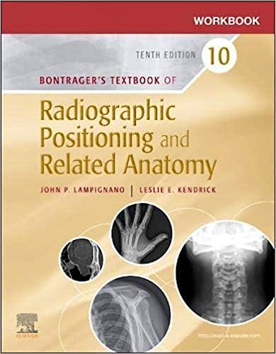 Portada del libro 9780323694230 Workbook for Textbook of Radiographic Positioning and Related Anatomy