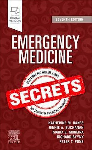 Portada del libro 9780323694735 Emergency Medicine Secrets
