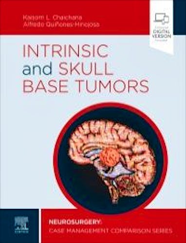 Portada del libro 9780323696425 Intrinsic and Skull Base Tumors. Neurosurgery Case Management Comparison Series