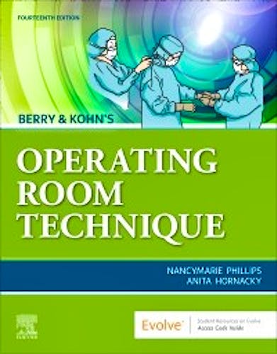Portada del libro 9780323709149 Berry & Kohn's Operating Room Technique