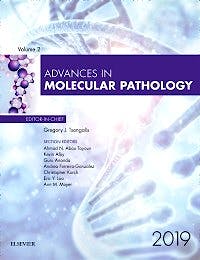 Portada del libro 9780323709507 Advances in Molecular Pathology 2019