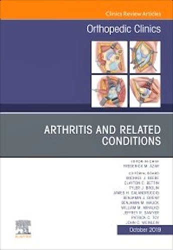 Portada del libro 9780323710404 Arthritis and Related Conditions (An Issue of Orthopedic Clinics)